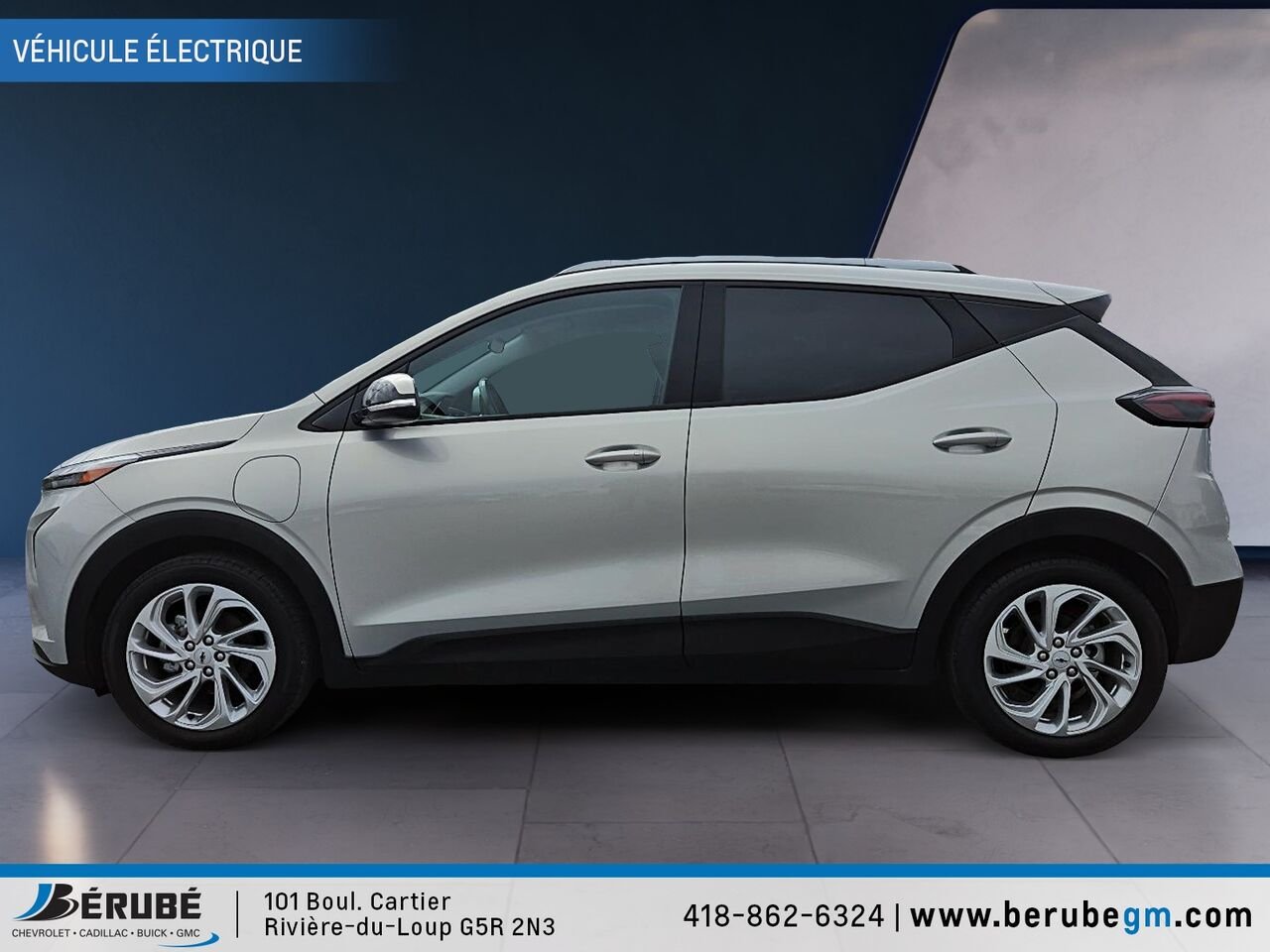 CHEVROLET BOLT EUV 2 LT Standard 2023 Gris Rivière-du-Loup - photo #4