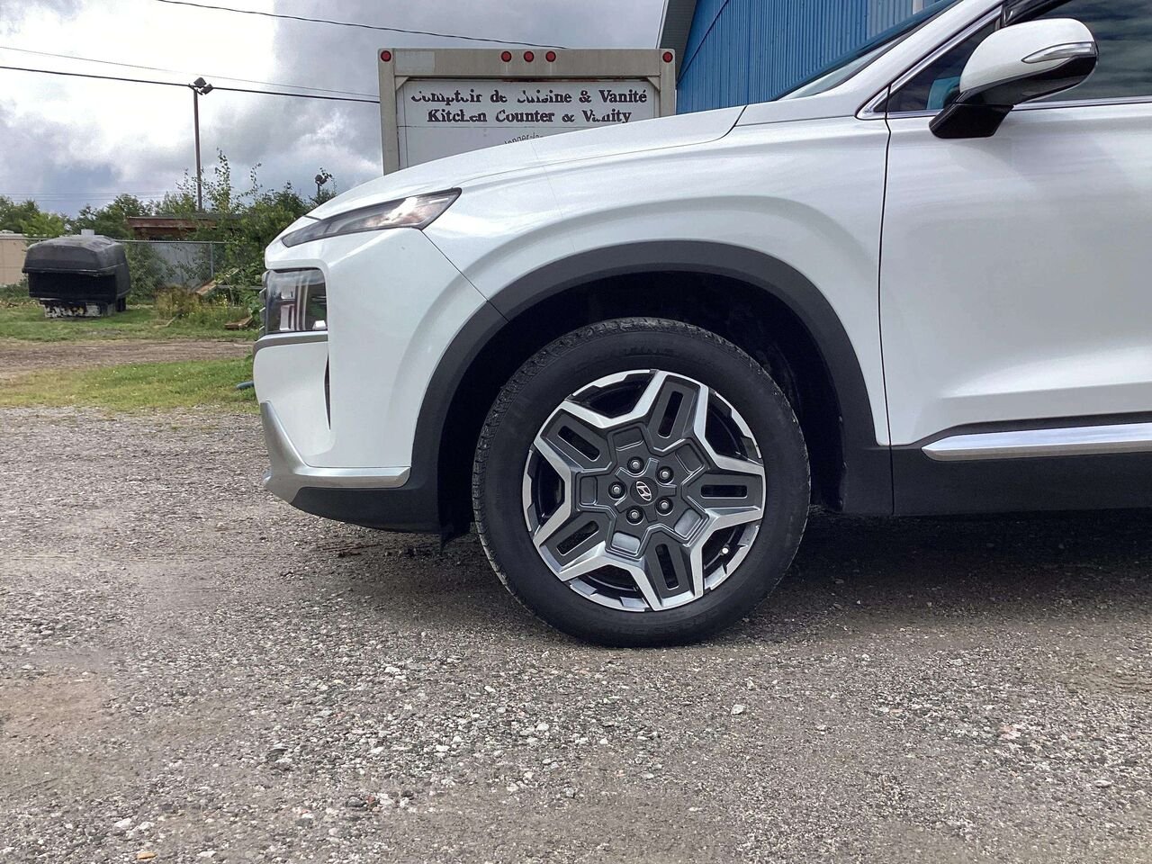 2022 Hyundai Santa Fe Hybrid White Gatineau - photo #22