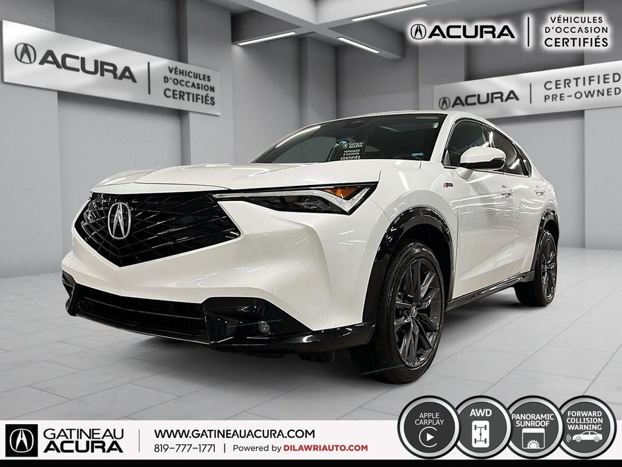 2025 Acura ADX A-Spec AWD White