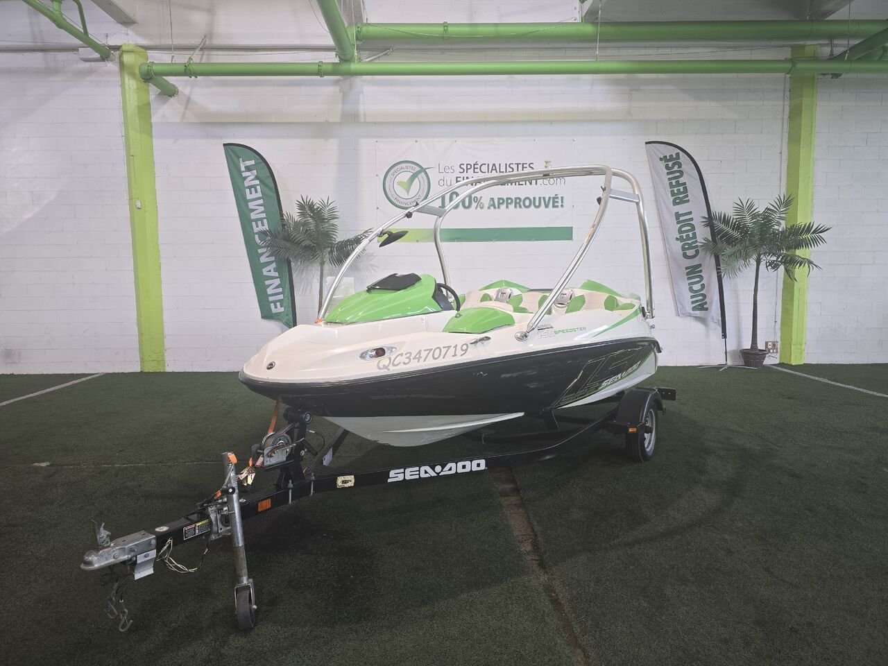 2012 Sea-doo Speedster 150 Green  - photo #0