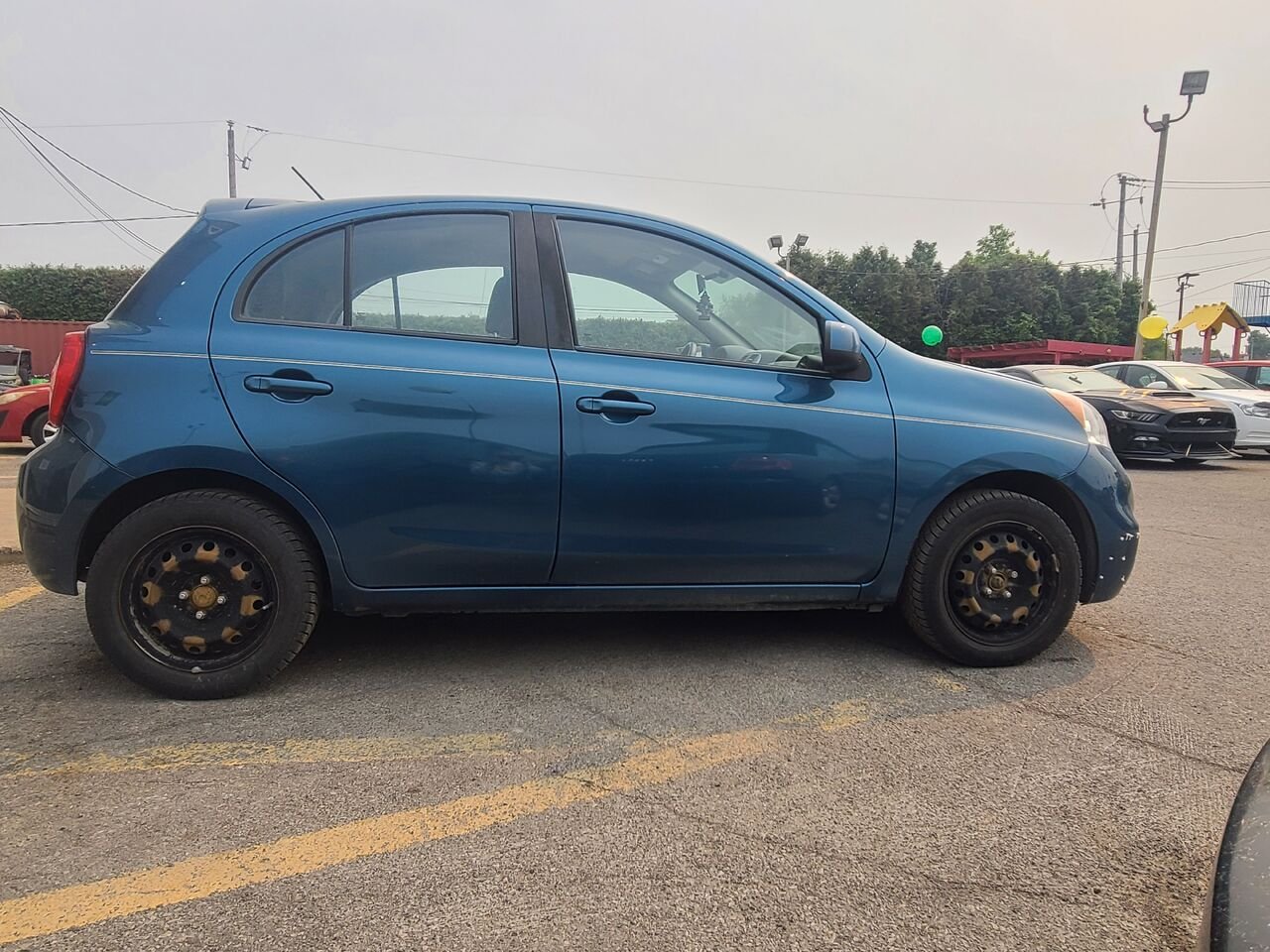 2017 nissan micra Green  - photo #7