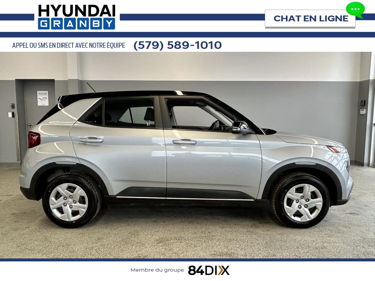 2023 Hyundai Venue Grey Granby - photo #7