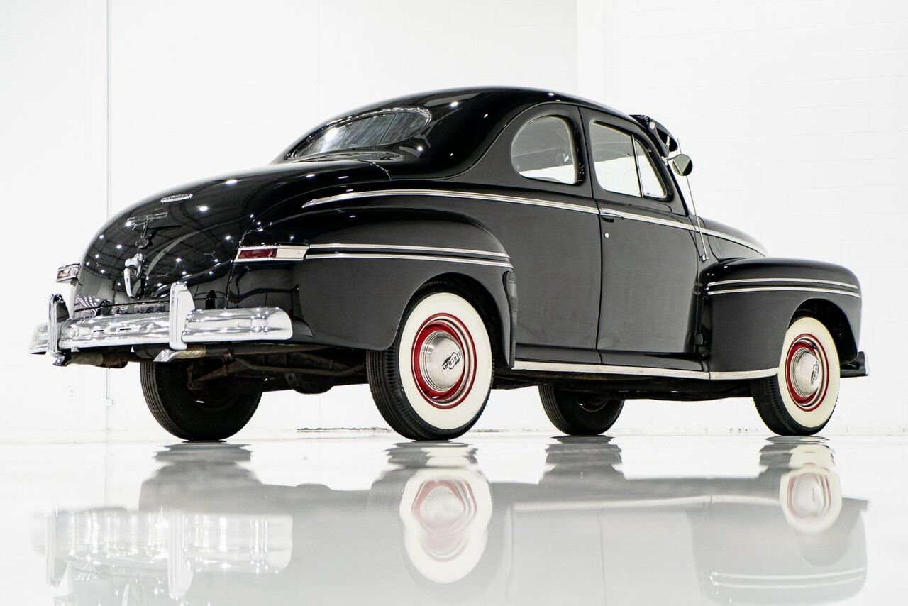 Mercury Eight Business Coupe 1947 Noir Montréal - photo #32