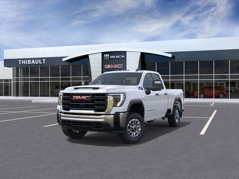 2026 GMC SIERRA 2500HD Pro cabine double 4RM 149 po White Sherbrooke - photo #7