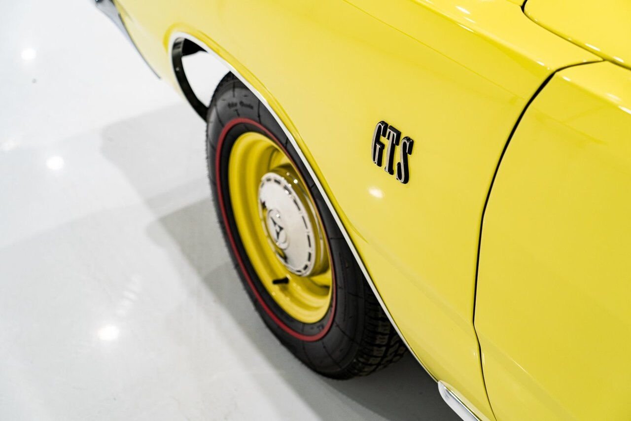 1968 Dodge Dart *PRIX EN USD* GTS Conv Matching #s 340 cu in With Original Built Sheet Yellow Montreal - photo #4