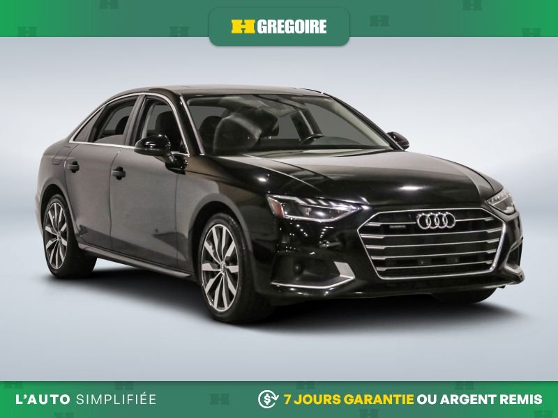 Audi A4 2020 Noir Saint-Eustache - photo #0