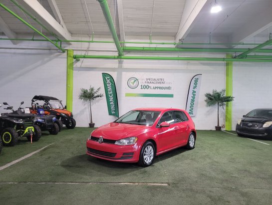 2016 Volkswagen Golf 2016 Red