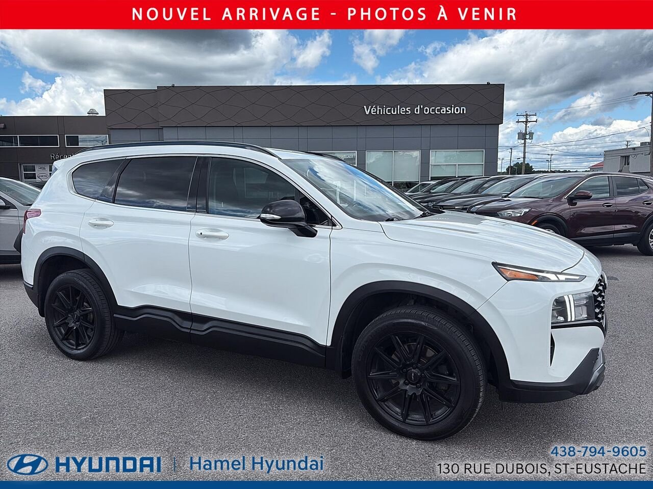 2022 Hyundai Santa Fe White Saint-Eustache - photo #0