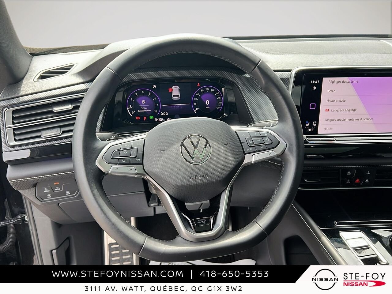 Volkswagen Atlas Cross Sport EXECLINE 2026 Noir Ste-Foy - photo #11