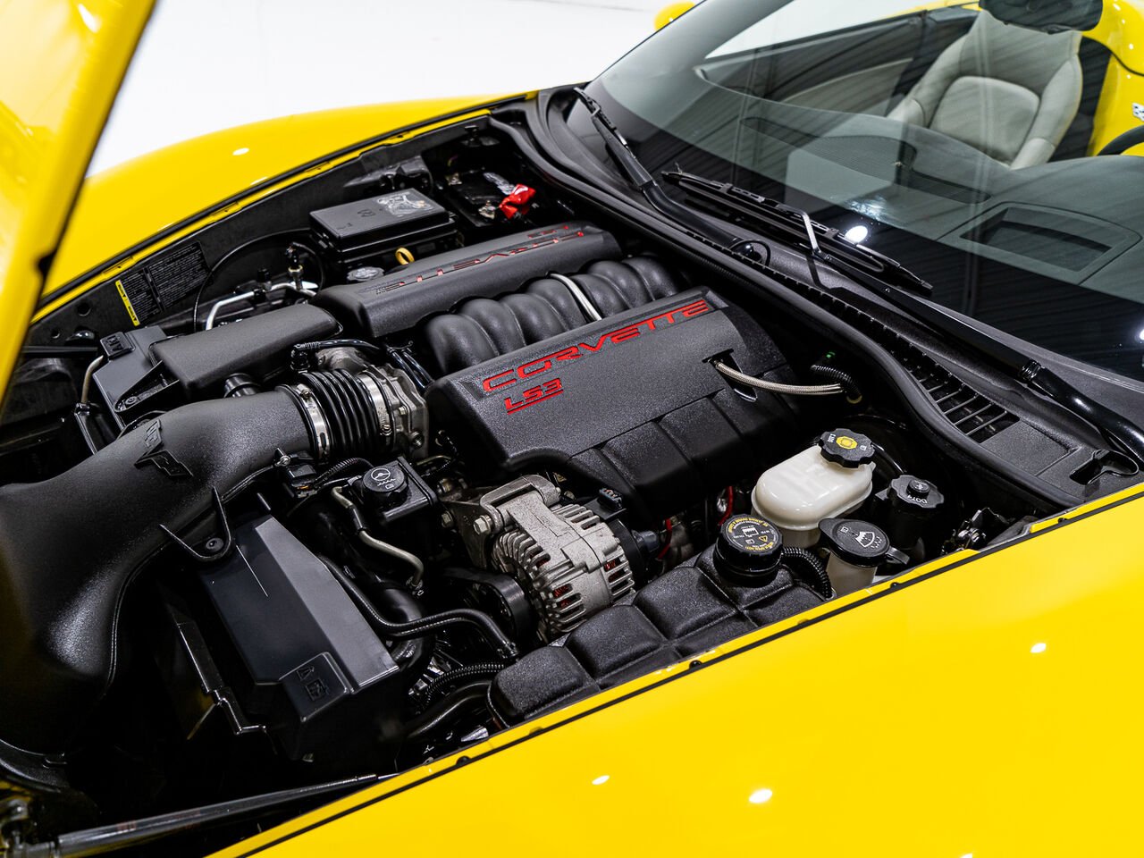2008 Chevrolet Corvette With only 900km (563mi) From new with window sticker Yellow Kirkland - photo #91