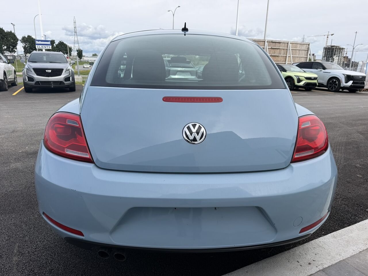 Volkswagen Coupé Beetle COUPE 2.5L 2014 Bleu Laval - photo #9