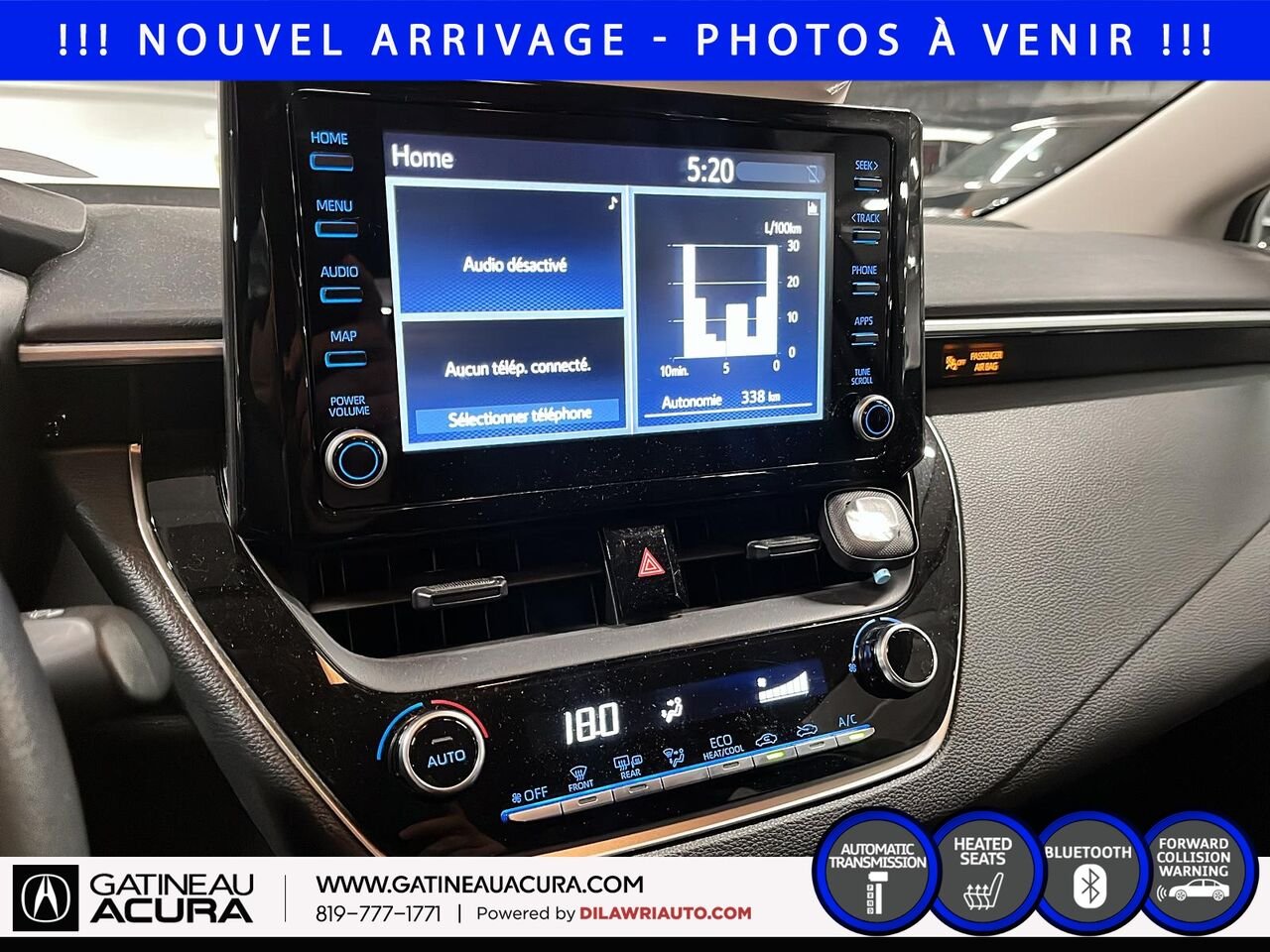 2022 Toyota Corolla LE Silver Gatineau - photo #10