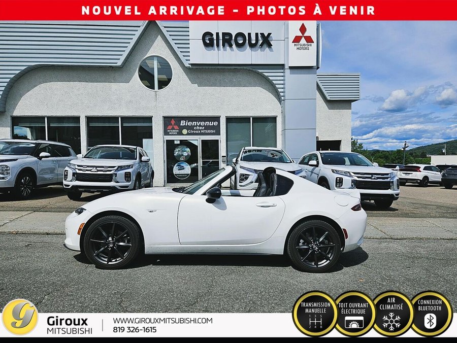 MAZDA MX-5 GS CONVERTIBLE TOIT RIGIDE 2017 Blanc