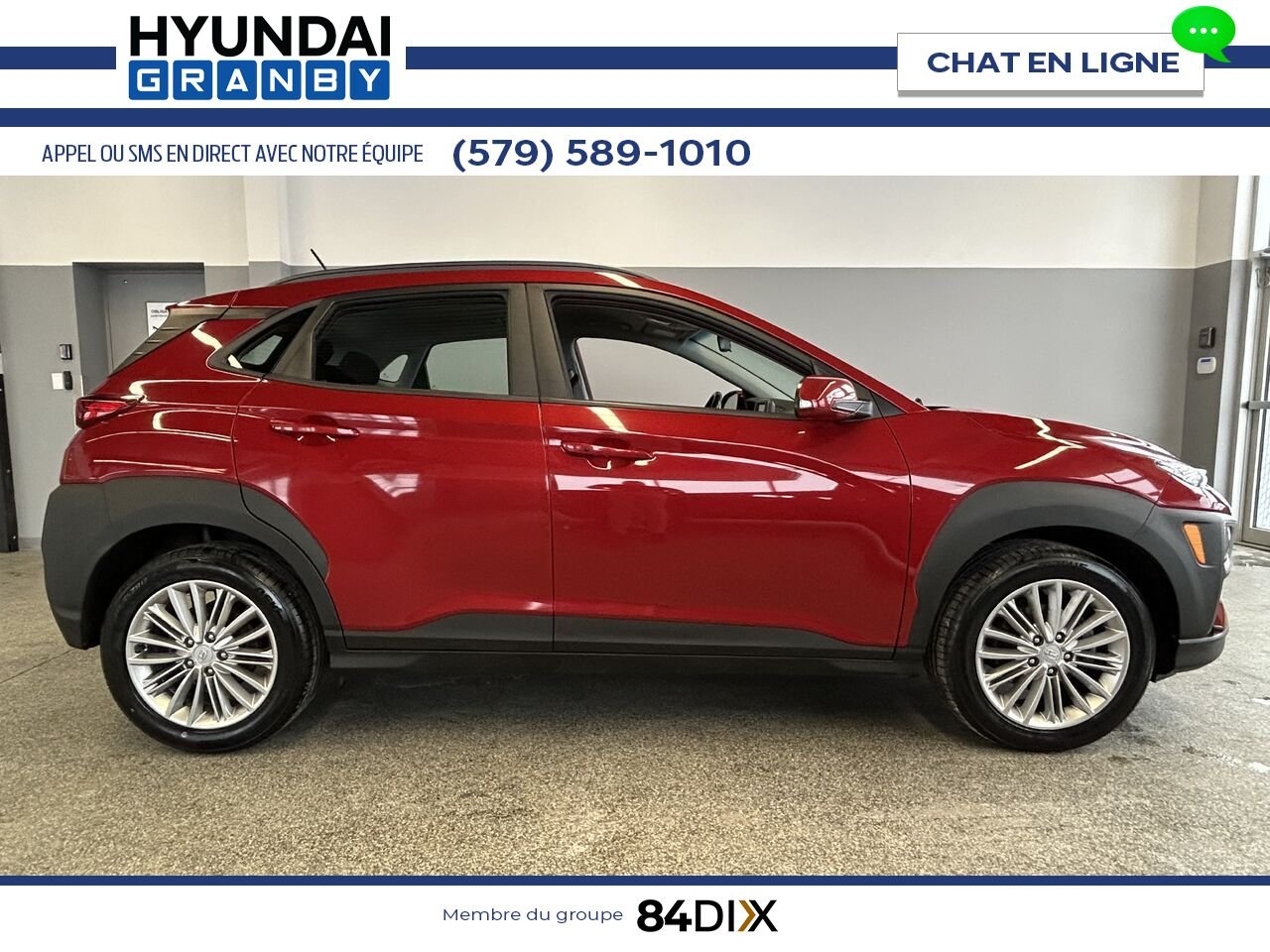 2021 Hyundai Kona Red Granby - photo #7