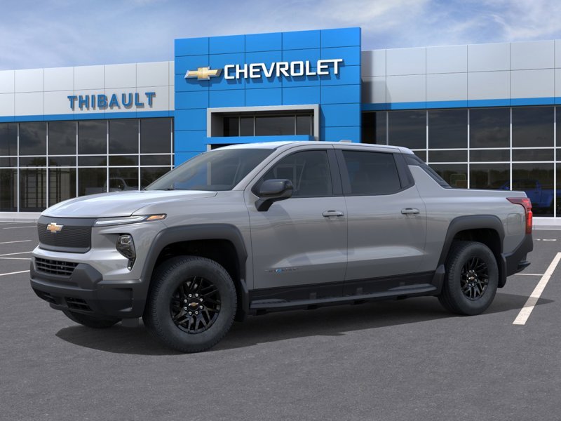 CHEVROLET SILVERADO EV WT à autonomie maximale à cabine multiplace e4RM 2026 Gris