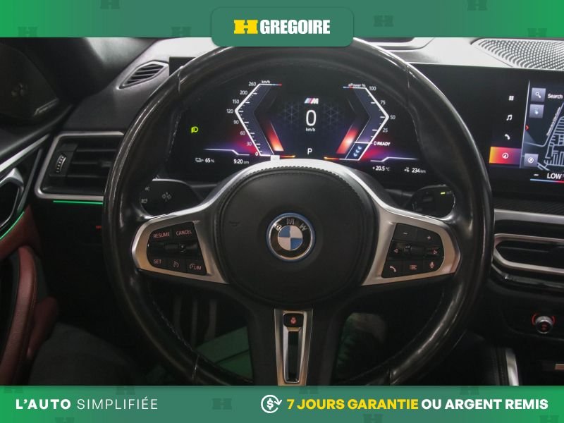 BMW i4 2023 Blanc Saint-Eustache - photo #20