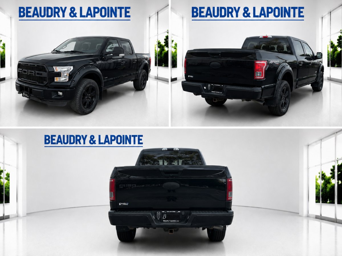 Ford F-150 2017 Noir La Sarre - photo #1