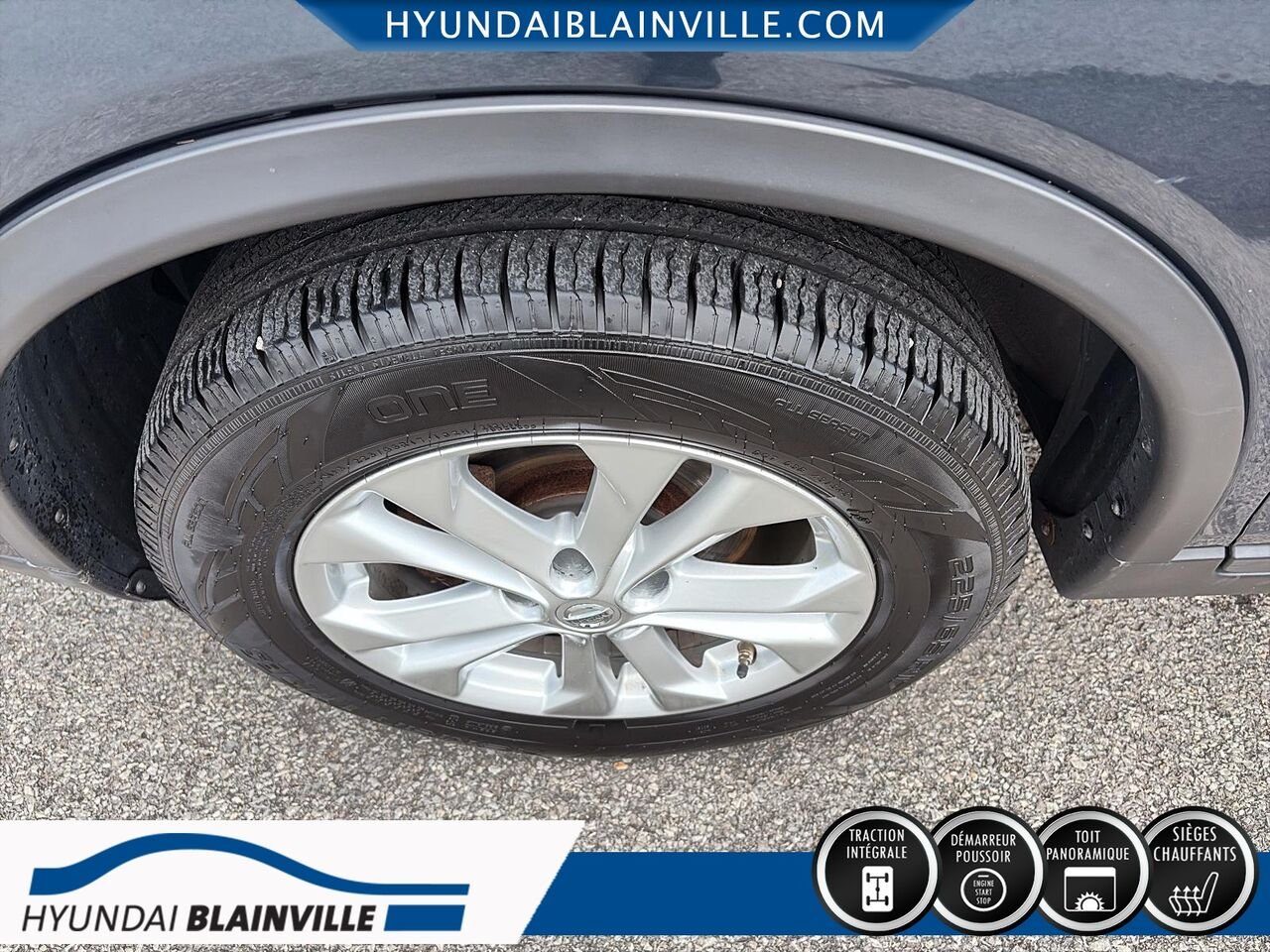 Nissan Rogue 2015 Gris Blainville - photo #7