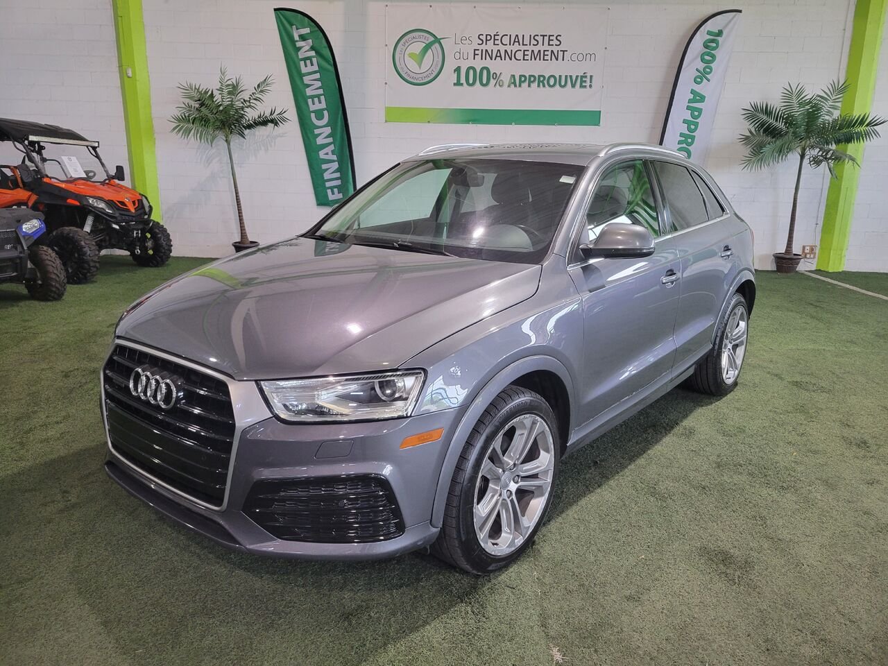 Audi Q3 2018 Gris Longueuil, - photo #1