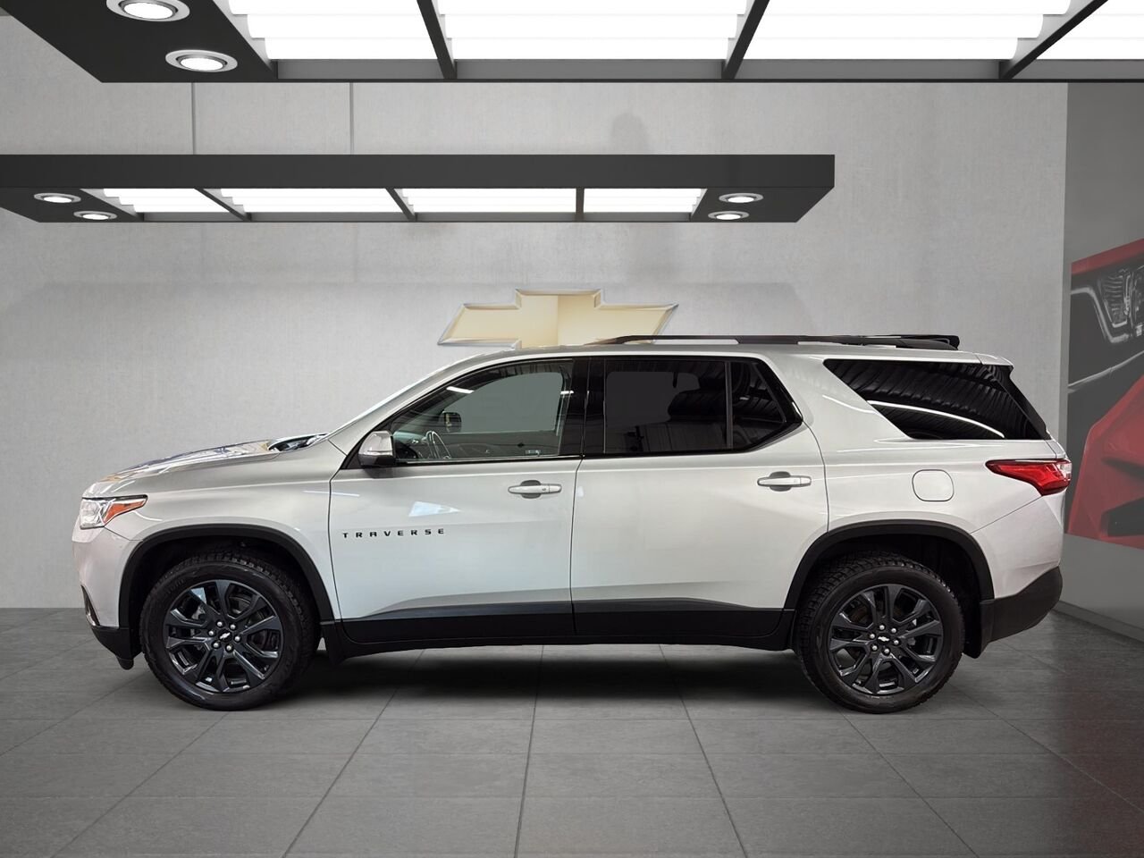 CHEVROLET TRAVERSE RS 2021 Gris Saint-Hyacinthe - photo #4