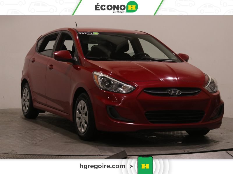 Hyundai Accent 822116 | GL AUTO GR ÉLEC A/C BLUETOOTH 2016 Rouge Laval - photo #0