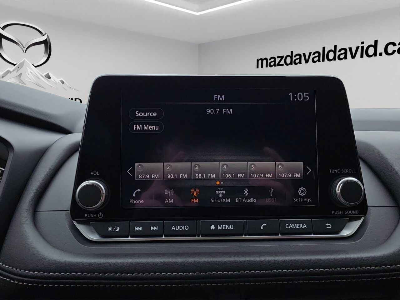 Nissan Rogue S TI AWD, Cruise control, Sièges chauffant, écran tactile 2024 Noir Val-David - photo #11