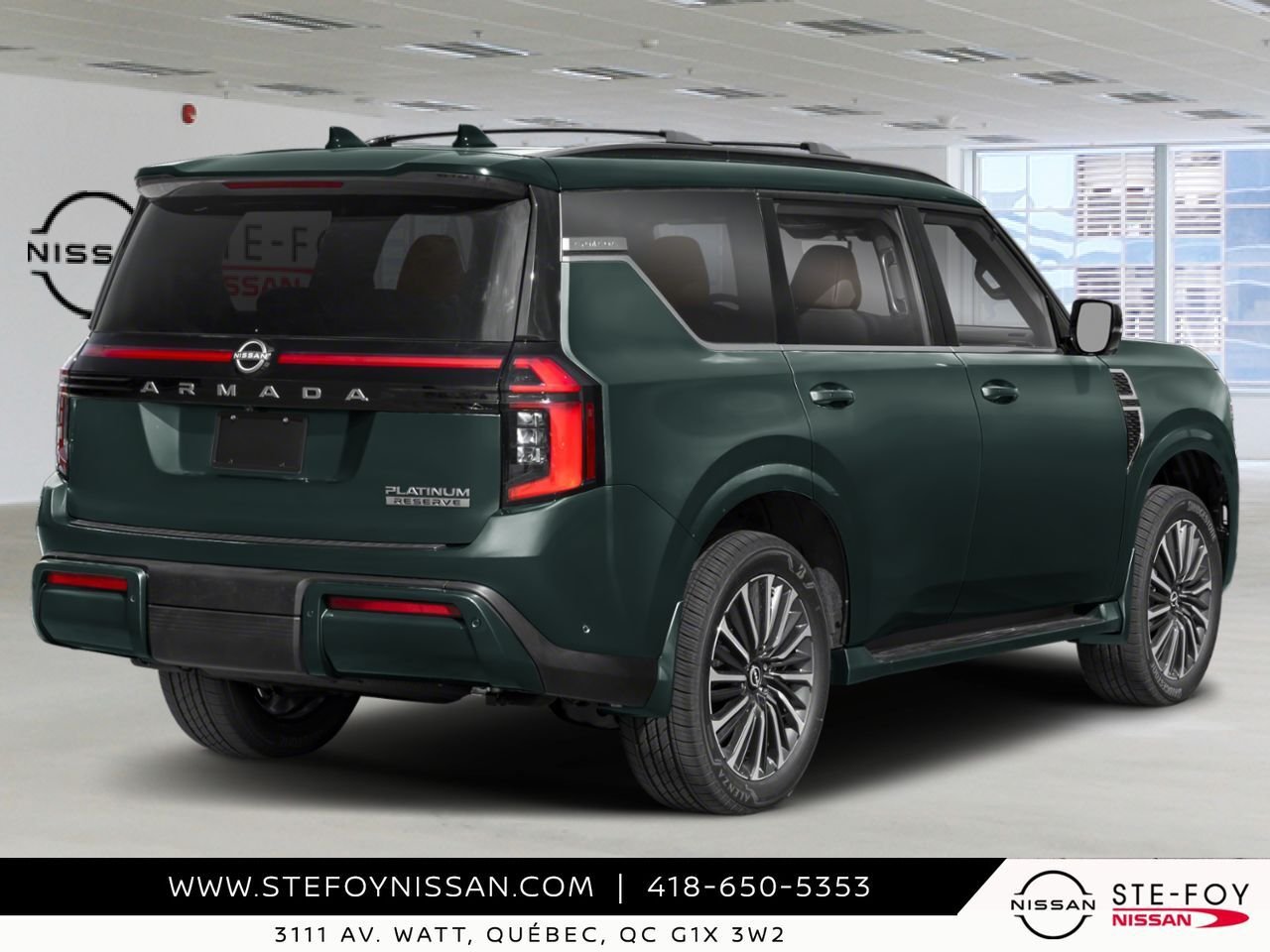 2026 NISSAN Armada Alpine Metallic Ste-Foy - photo #2