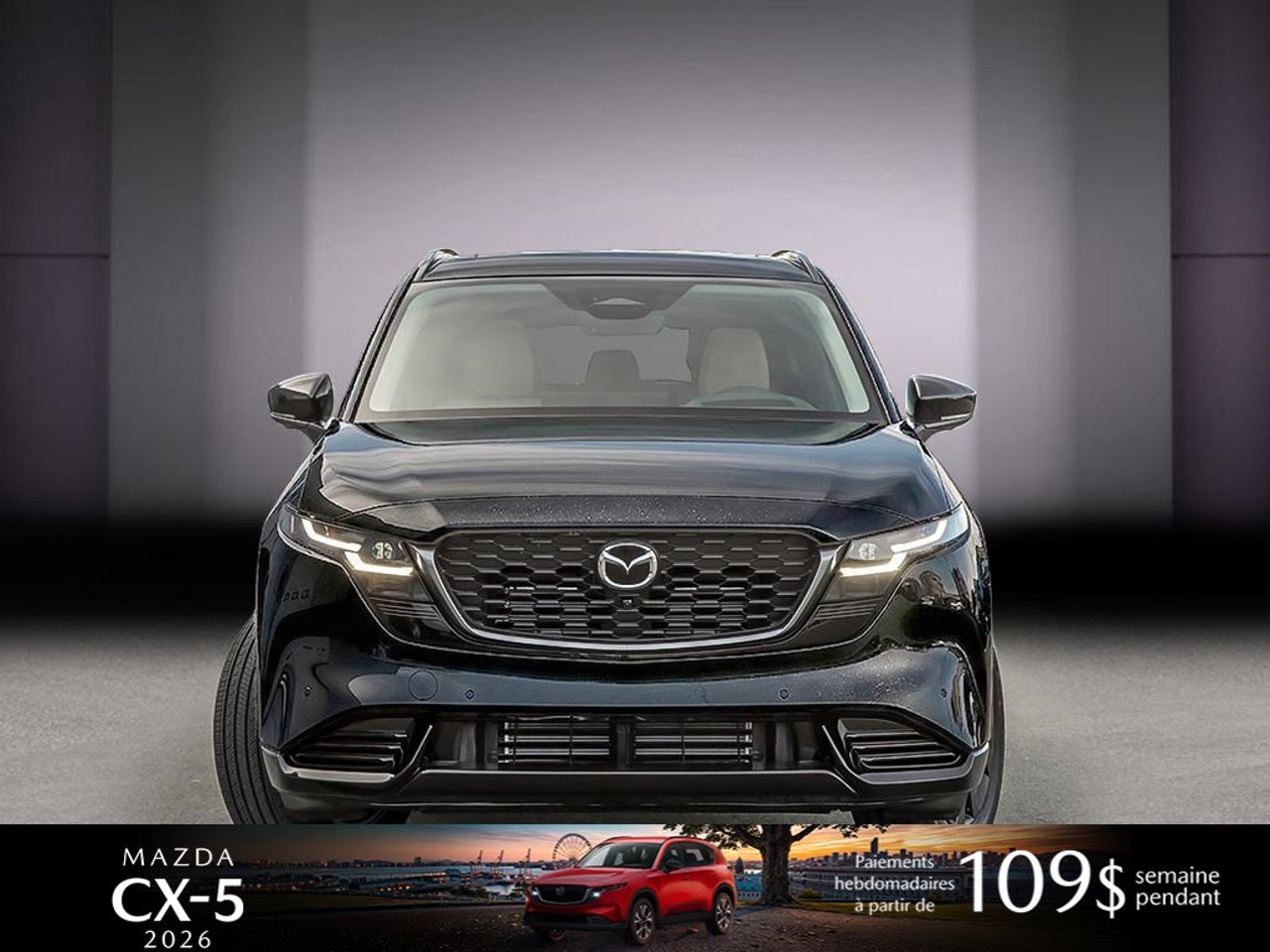 2026 Mazda CX-5 JM3KMBHAXT0190875 Jet Black Mica Mirabel - photo #1