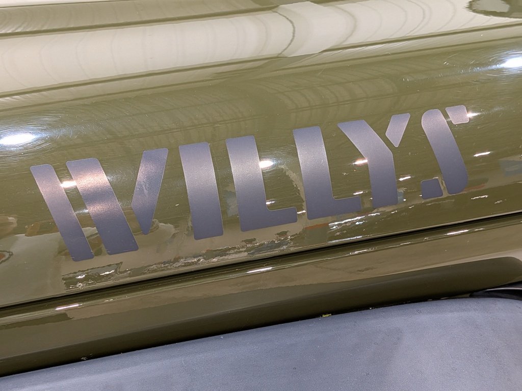 2022 Jeep Wrangler Unlimited Willys 4x4 Green Val-David - photo #36