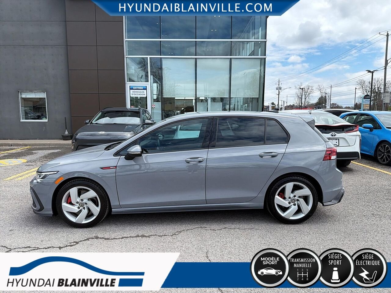 2023 Volkswagen Golf GTI Grey Blainville - photo #6