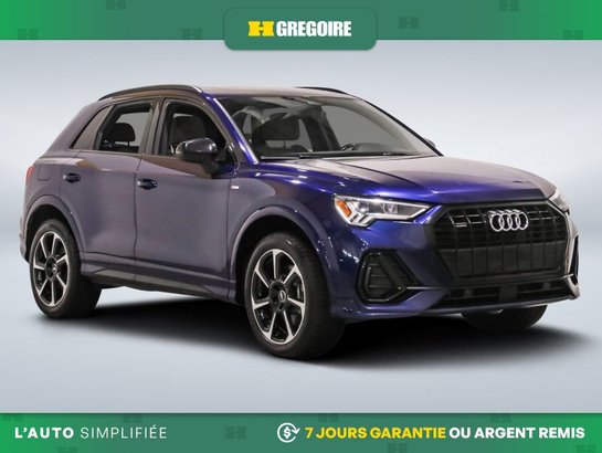 Audi Q3 2022 2022 Bleu