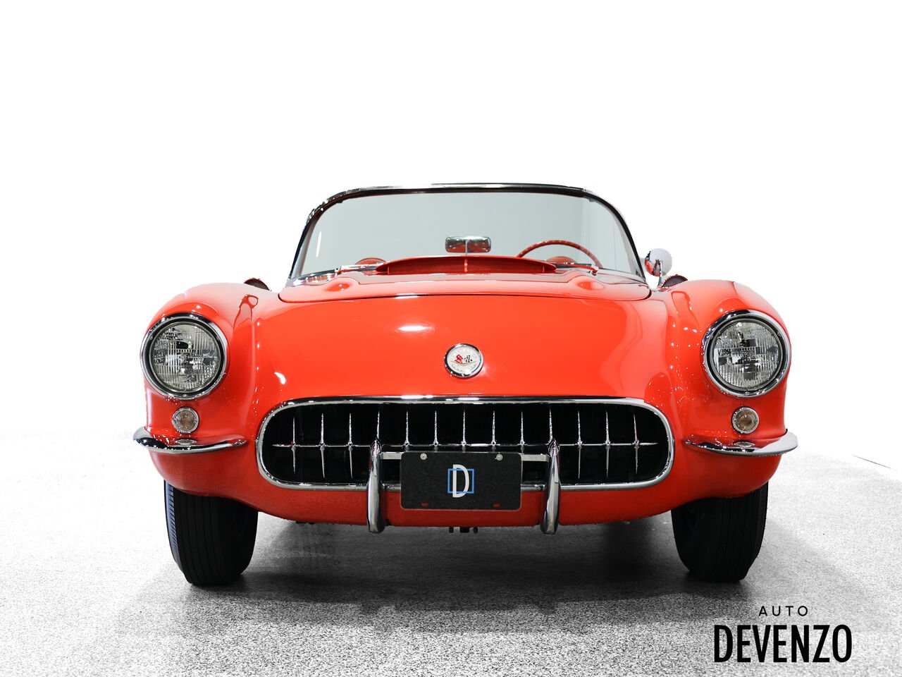 Chevrolet Corvette 1957 Rouge Saint-Eustache - photo #8