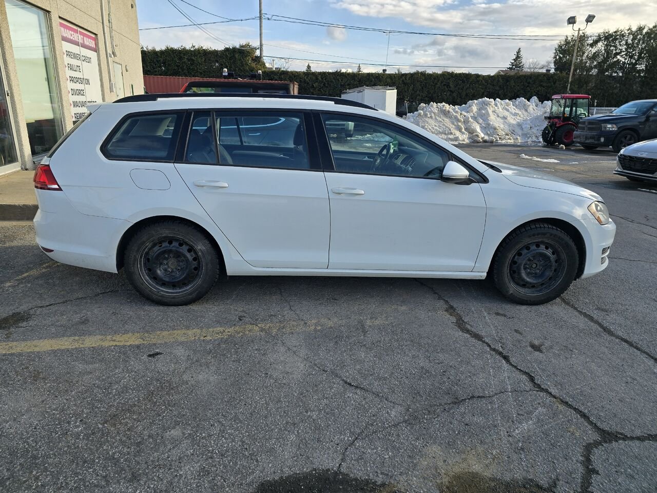 2016 Volkswagen Golf familiale sport White  - photo #6