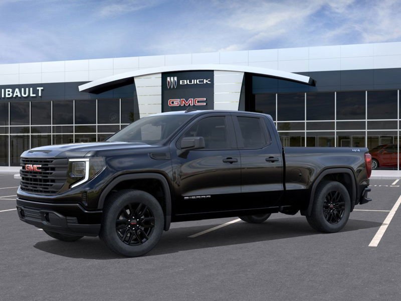 GMC SIERRA 1500 Pro cabine double 4RM 147 po 2026 Noir