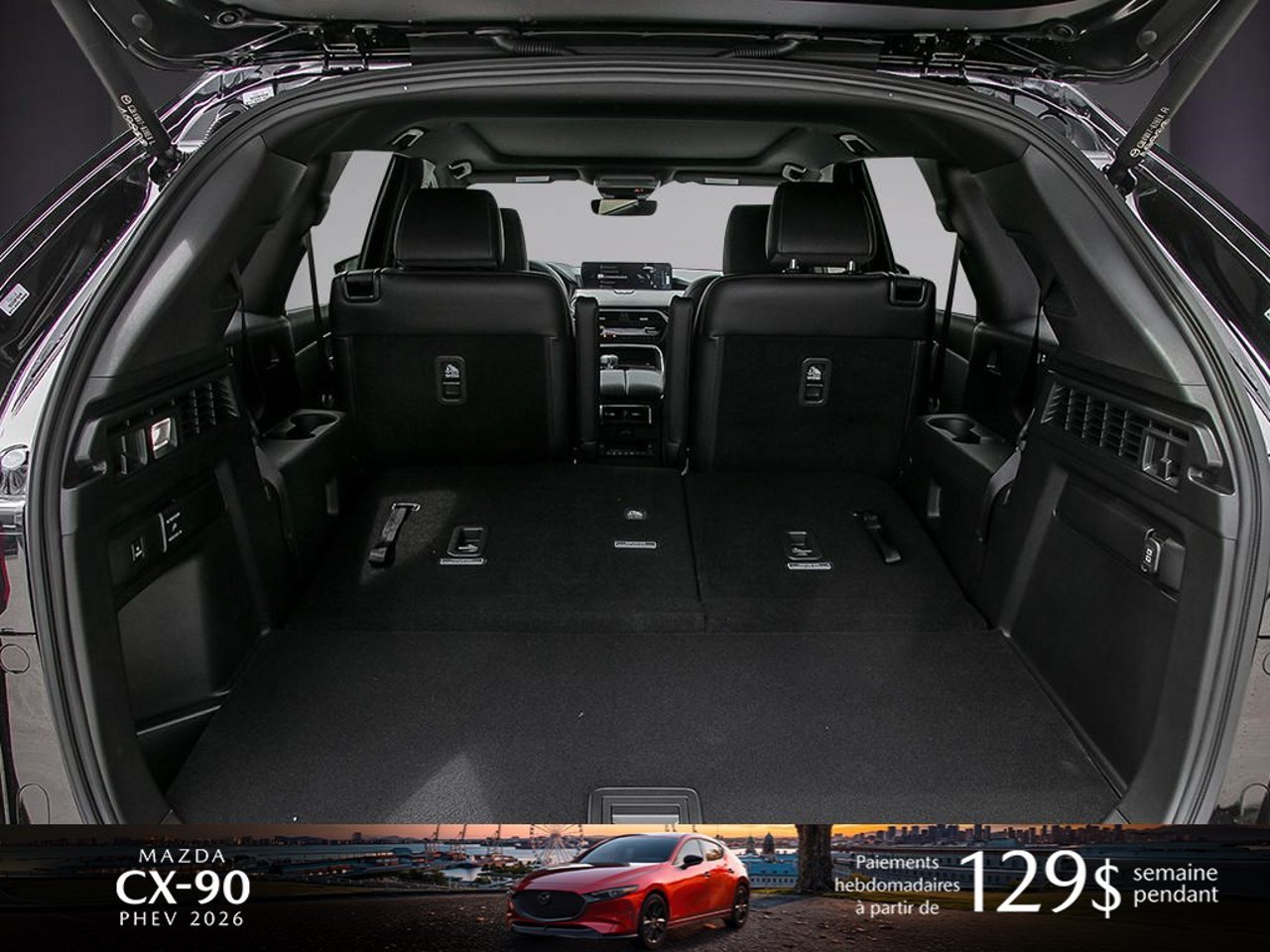 2026 Mazda CX-90 PHEV JM3KKDHA0T1366182 Jet Black Mica Mirabel - photo #6