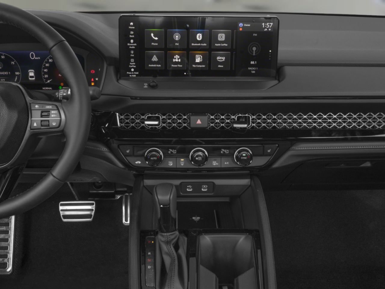 HONDA Accord Hybride Sport-L eCVT 2026 Gris météorite métallisé Lévis - photo #4