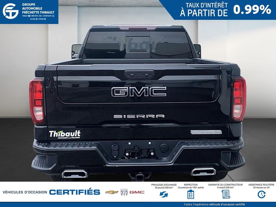 GMC SIERRA Elevation cabine multiplace 4RM 157 po 2024 Noir