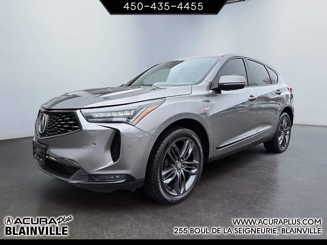 Gray 2024 Acura RDX SUV / Crossover All-Wheel Drive Automatic