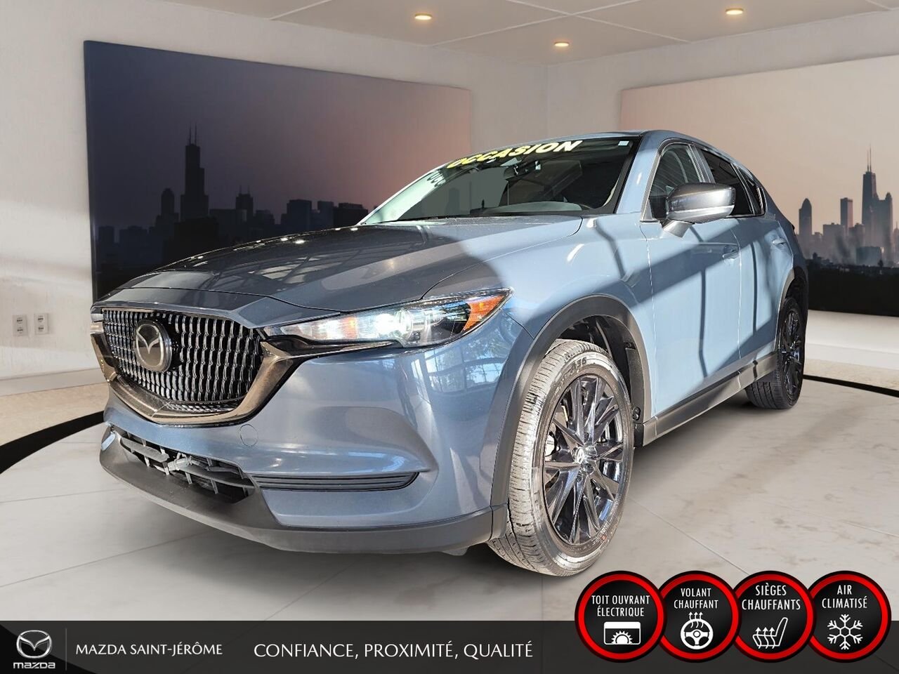 2021 Mazda CX-5 Édition Kuro | CUIR | TOIT OUVRANT | AWD | Grey Saint-Jérôme - photo #0