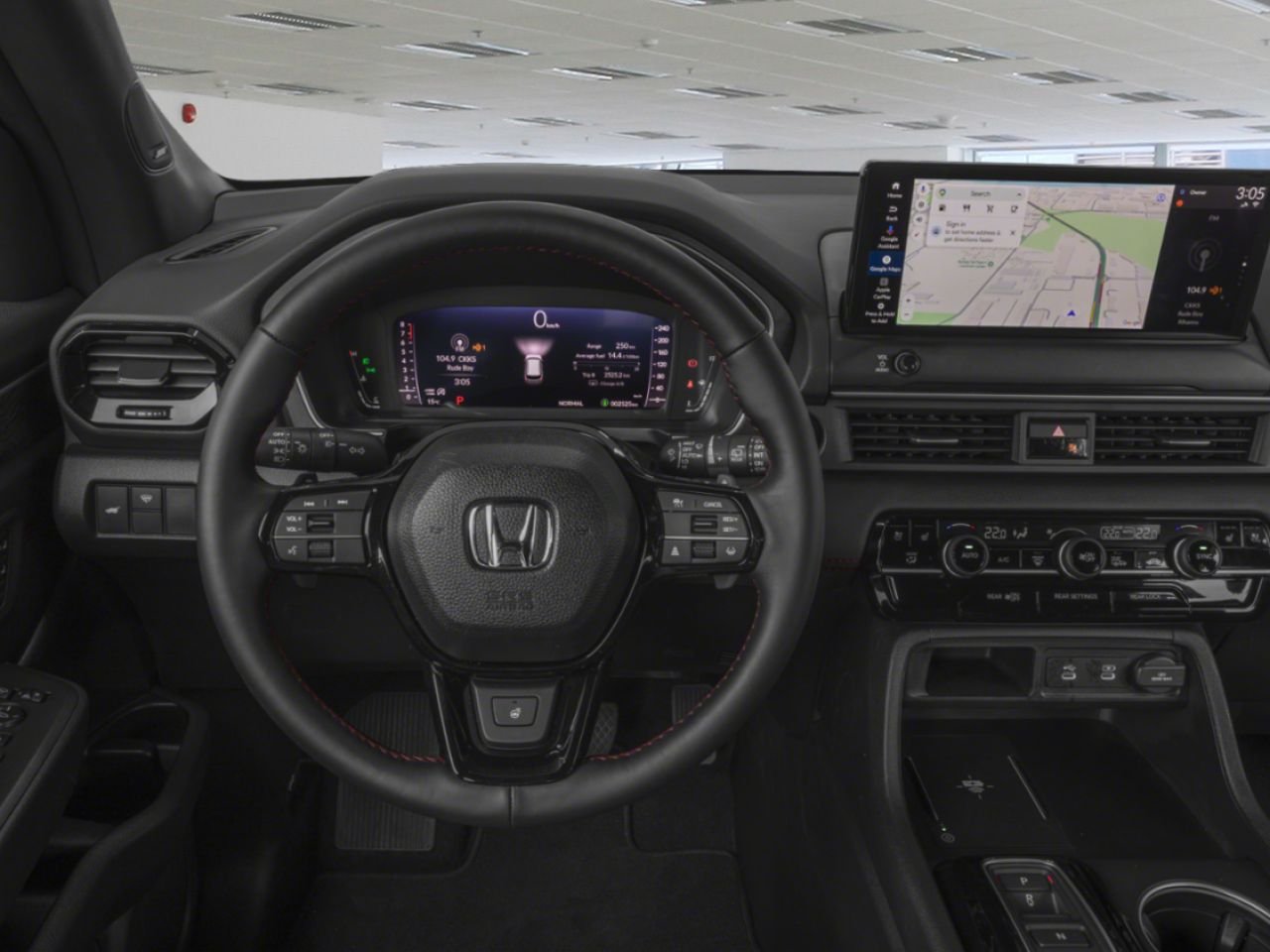 HONDA Pilot Black Edition Traction Intégrale 2026 Noir cristal nacré Val-d'Or - photo #4