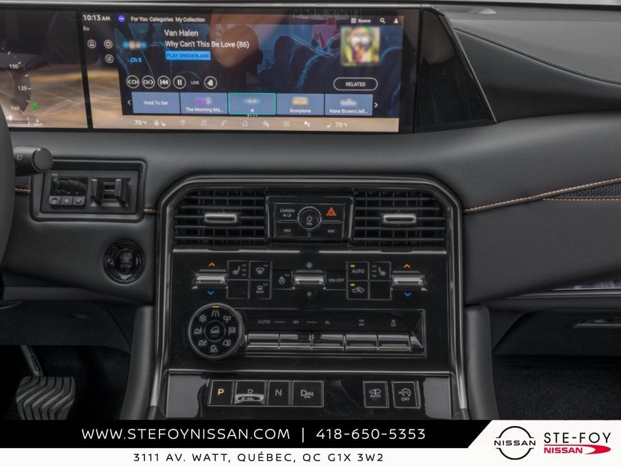 NISSAN Armada AR617 2026 Super noir