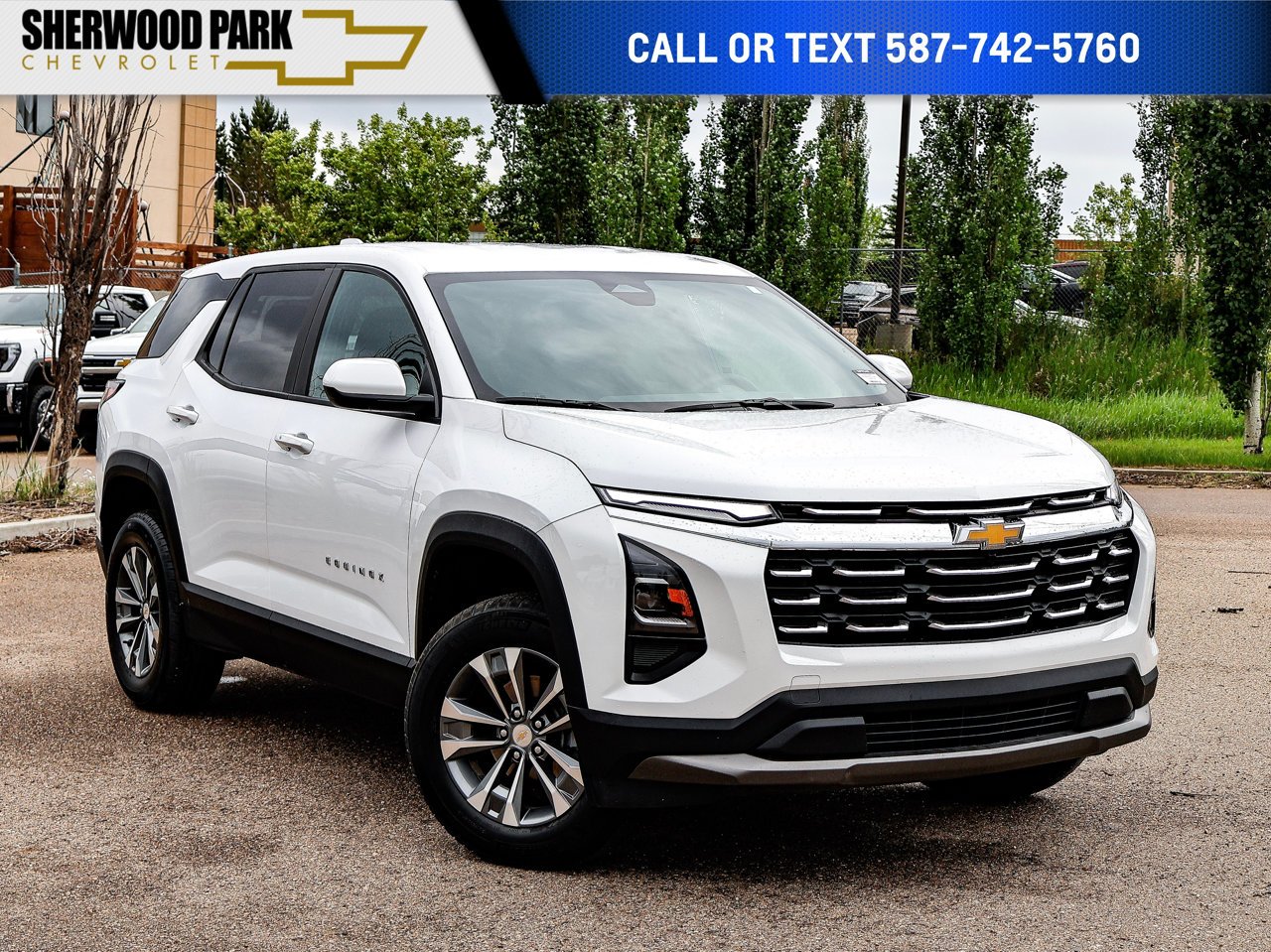 2026 Chevrolet Equinox AWD 4dr LT w/2LT White Sherwood Park - photo #0