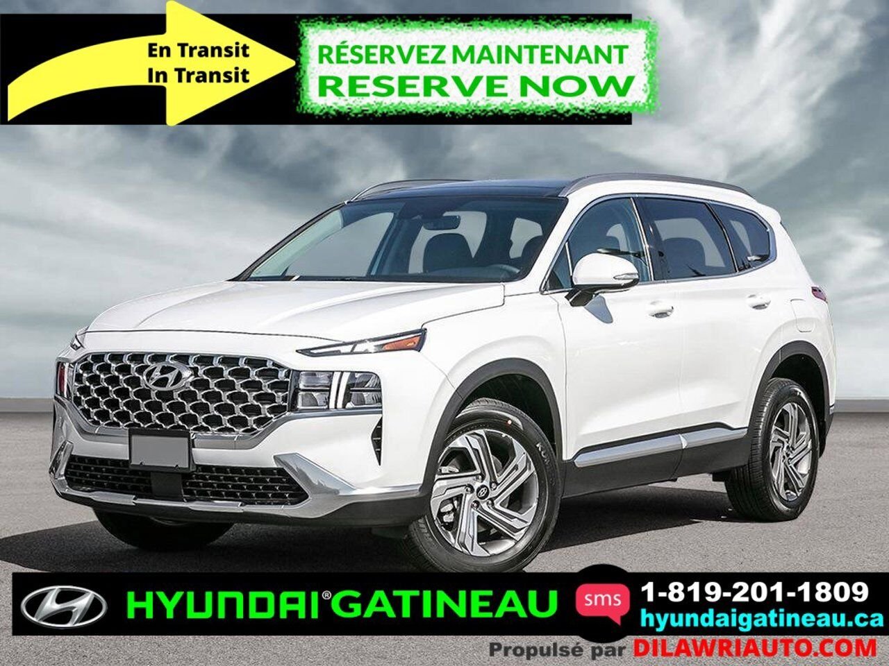 2023 HYUNDAI Santa Fe Serenity White Gatineau - photo #4