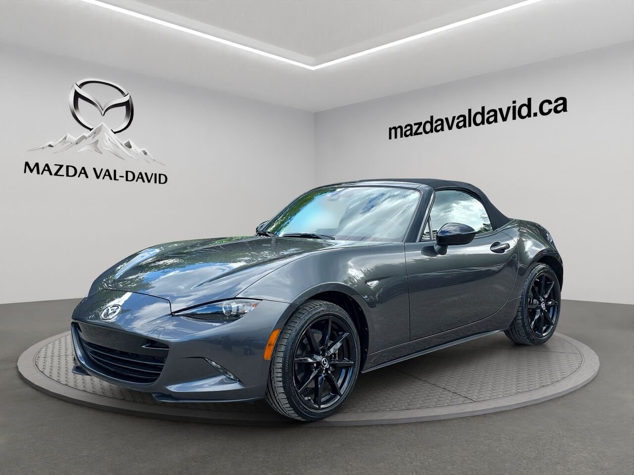 2020 Mazda MX-5 GS BA, navigation, caméra de recul, détecteur d'angles morts Grey Val-David - photo #0