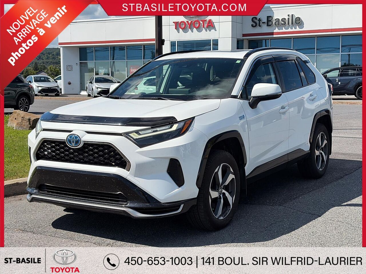 White 2023 Toyota RAV4 Prime SUV / Crossover All-Wheel Drive Automatic