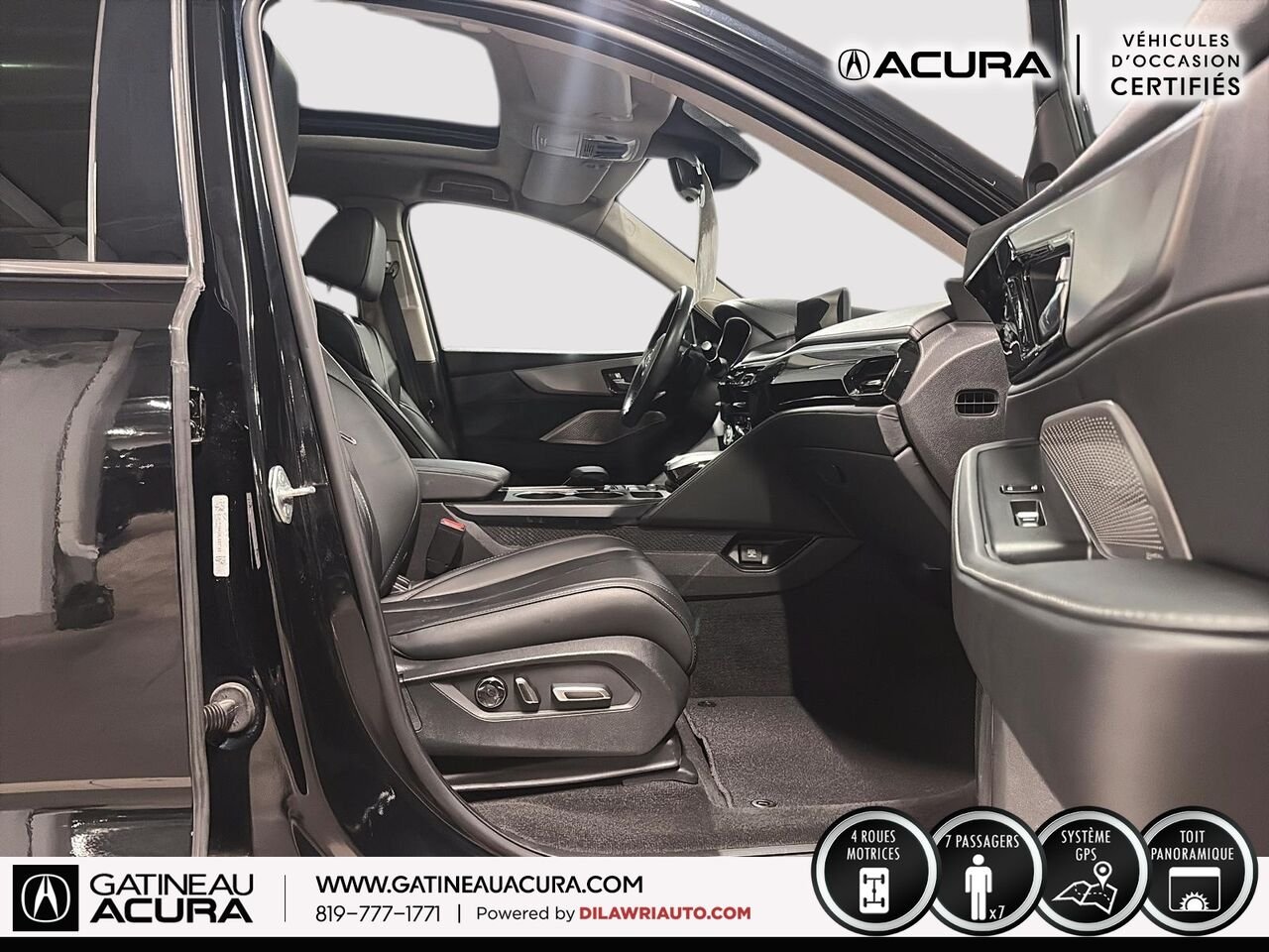 2024 Acura MDX Tech SH-AWD Black Gatineau - photo #22