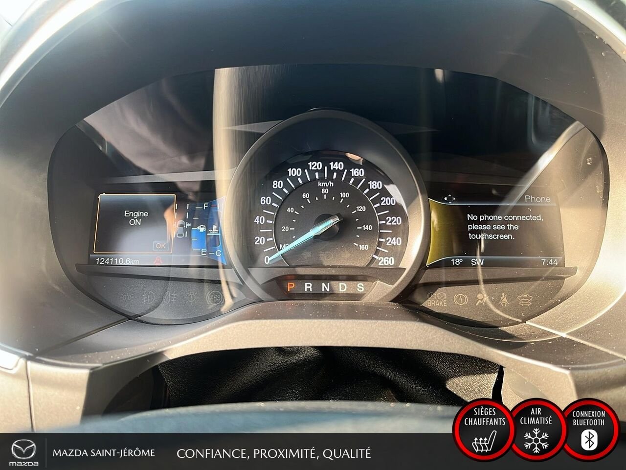 2018 Ford Edge Titanium | TOIT PANORAMIQUE | CUIR | AWD | Grey Saint-Jérôme - photo #16