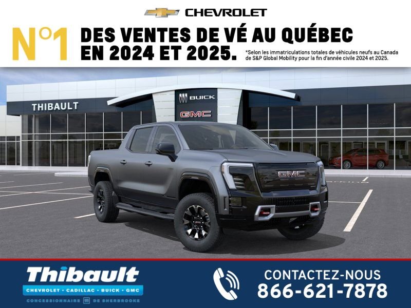2026 GMC SIERRA EV AT4 cabine multiplace 4RMe à autonomie maximale gray Sherbrooke - photo #0