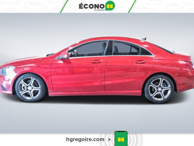 Mercedes Benz CLA 2016 Rouge Laval - photo #4