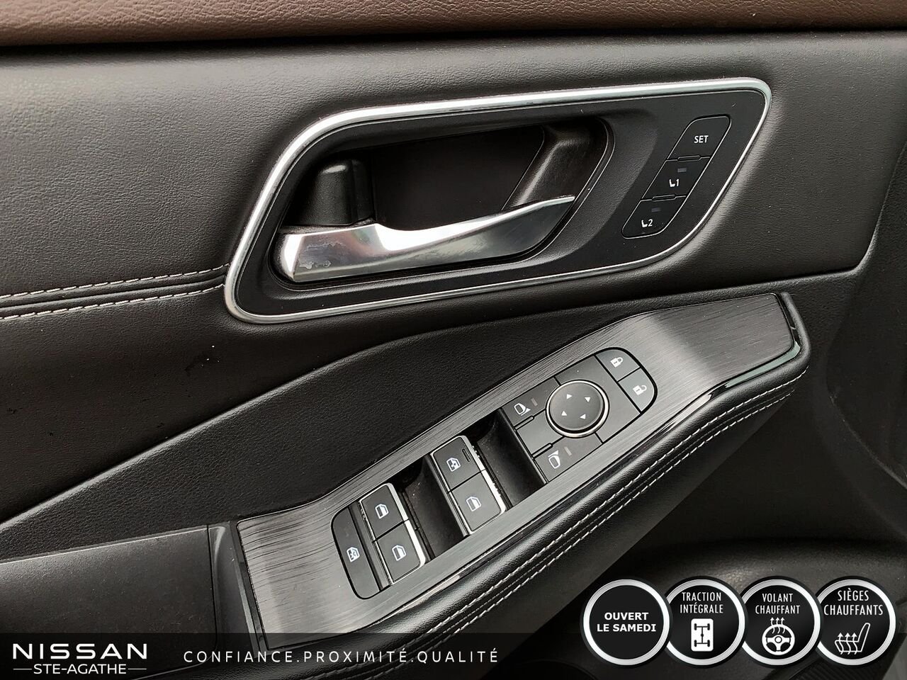 Nissan Rogue Platine | TOIT PANORAMIQUE | CUIR | AWD | CLIM 2 ZONES | 2023 Blanc Saint-Jérôme - photo #13